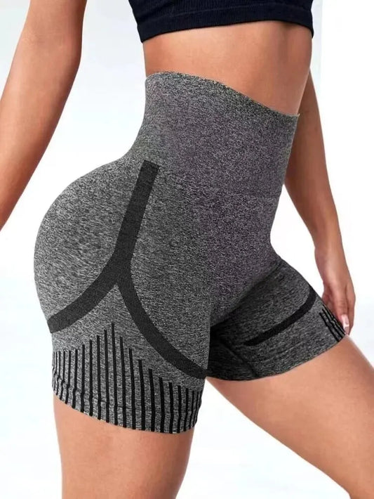 Women's High Waist Butt Lifting Workout Shorts