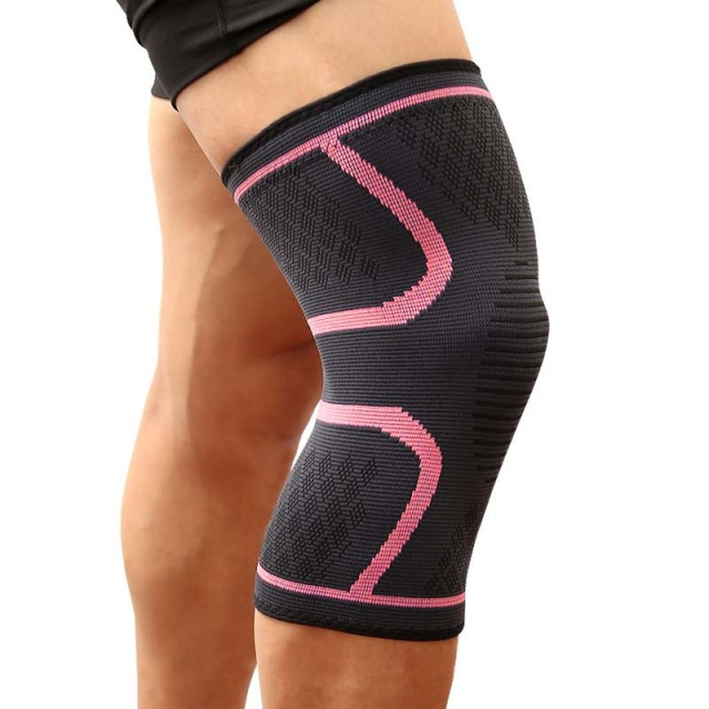 1PCS Fitness Running Cycling Knee Support Braces Elastic Nylon Sport Compression Knee Pad Sleeve