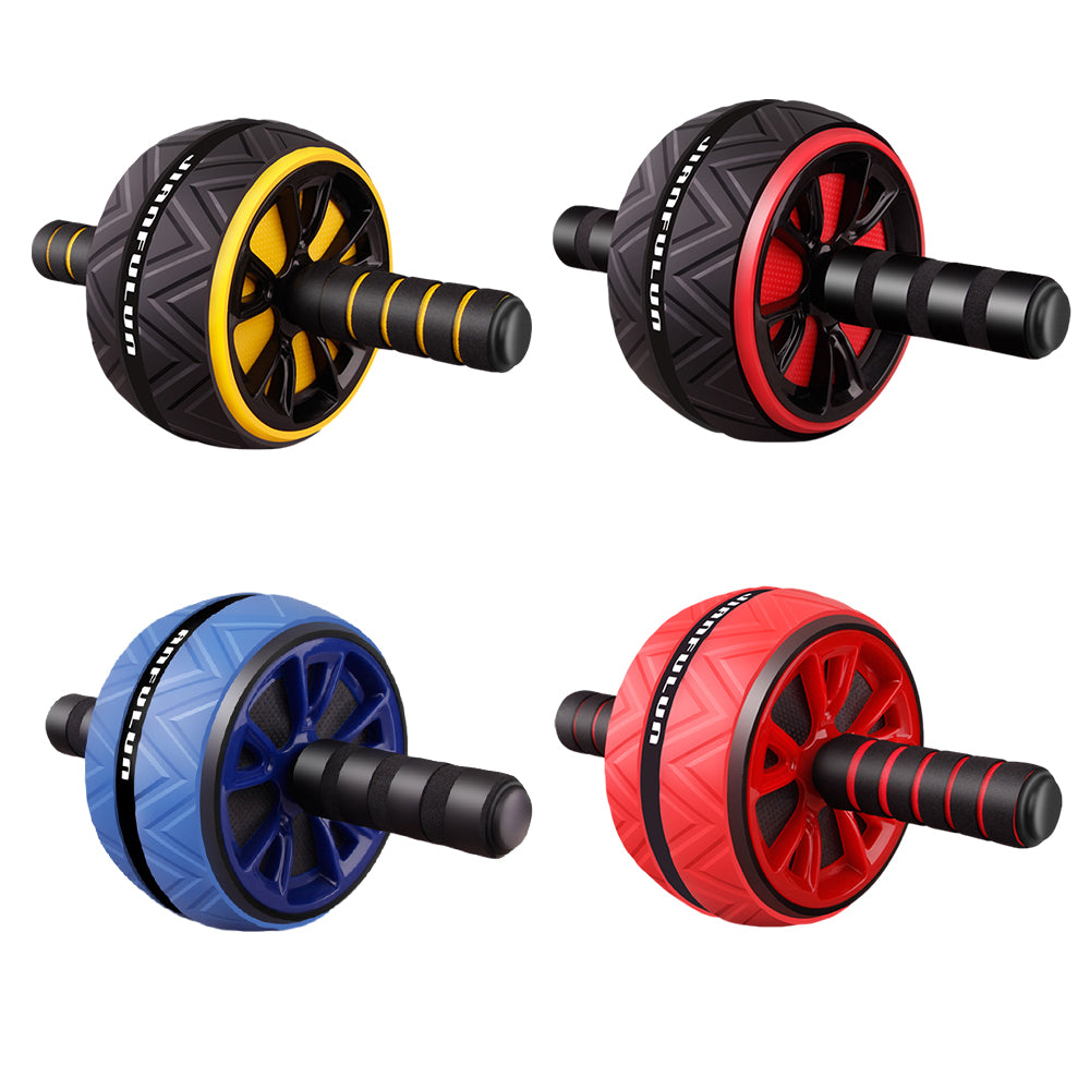 2022 New Ab Roller No Noise Abdominal Wheel Ab Roller Stretch Trainer for Arm Waist Leg Exercise Gym Fitness Equipment