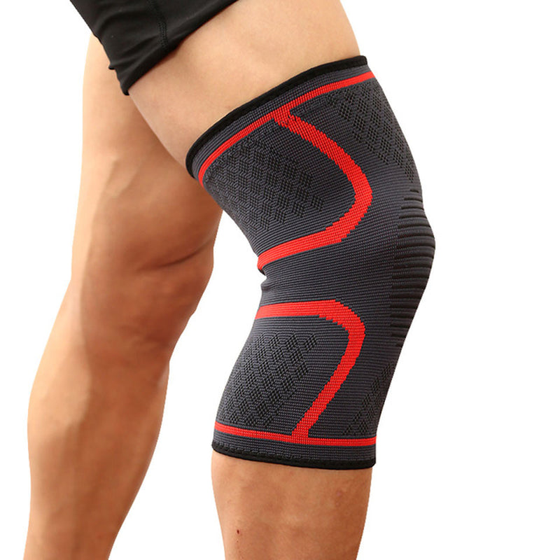 1PCS Fitness Running Cycling Knee Support Braces Elastic Nylon Sport Compression Knee Pad Sleeve